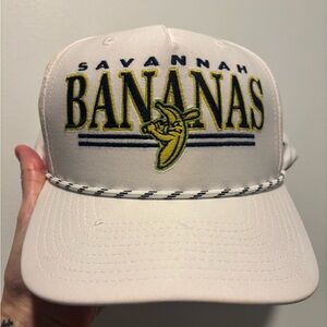 Savannah Bananas White Baseball Cap